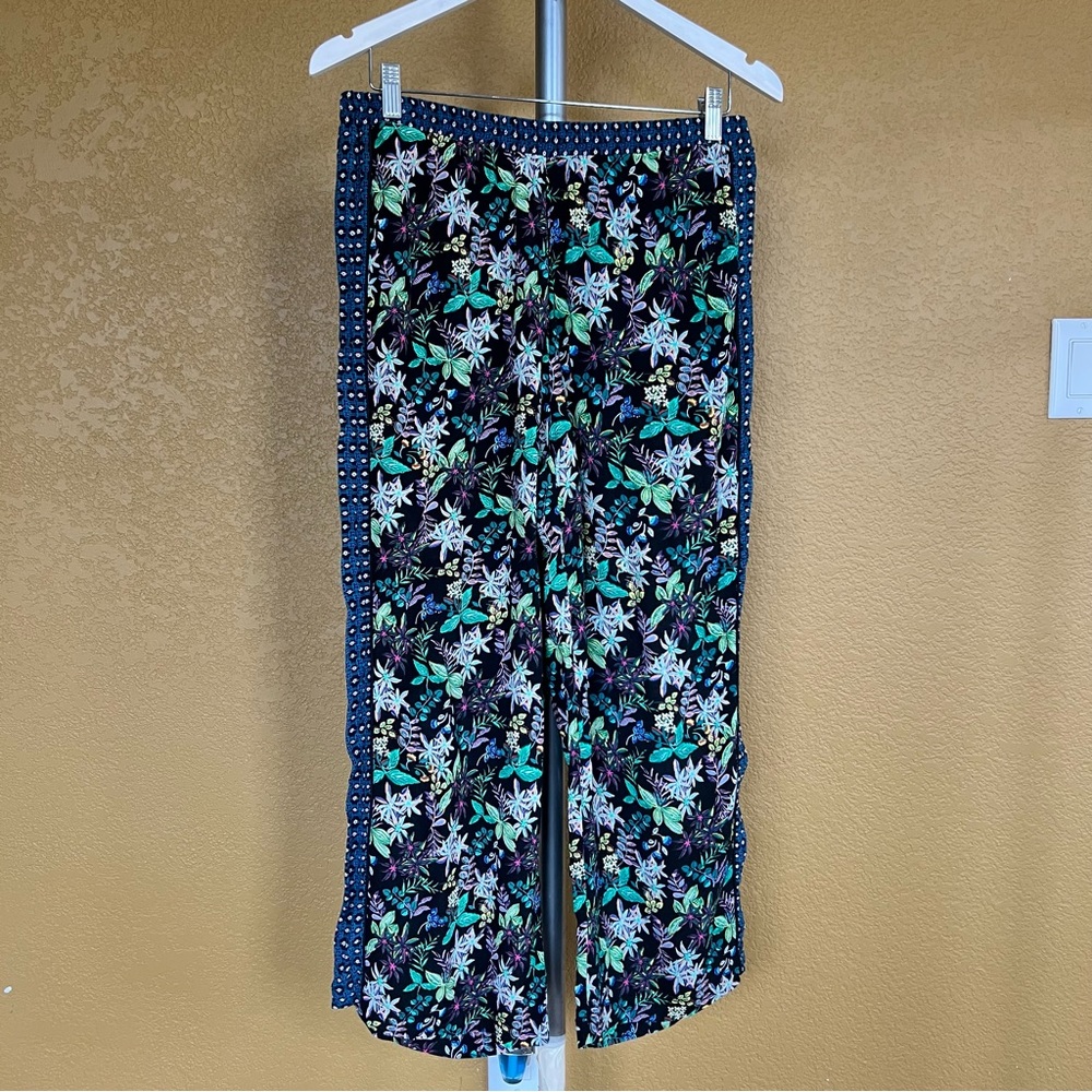 Anthropologie Ett Twa Rousseau Cropped Wide Leg Pants - Picture 9 of 14